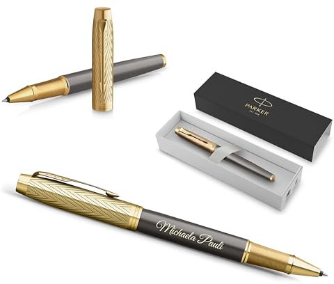 PARKER IM Pioneers GT Limited Edition Tintenroller mit Gravur | Premium Stift | Geschenkbox | personalisiertes Geschenk | Geburtstag