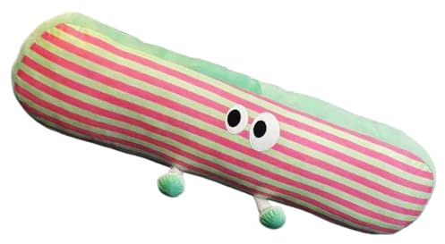 Cojín de embarazo – Simpático cojín de abrazo a rayas para adultos 90 cm, cojín de maternidad para mujeres embarazadas, cojín de abrazo, almohadas de embarazo para dormir, almohada lumbar con funda