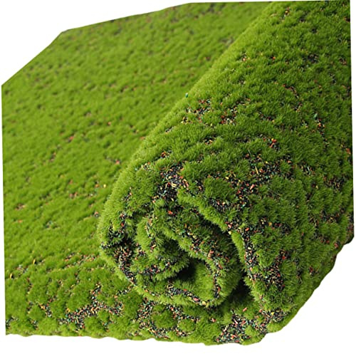 Konstgjord mossa, Simulerad gröna väggormbunkar Bollar Perlit Fake Hängväxt Mini Dekoration Trädgård Konstgräs Växter Kakel Krukväxt Hängande Fake Plant Fake Grass Mikro Landskap Gräsmatta Bomull
