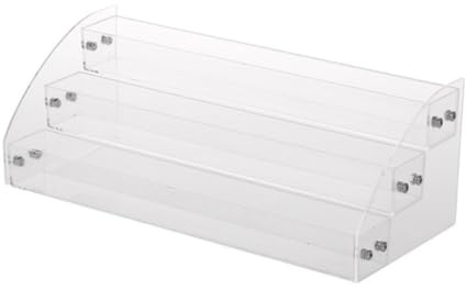 VILLCASE Uñas Diseño de Organizador Acrílico Transparente Esmaltes de Varias Capas, Base Estable Compacto y para Maquillaje y Viaje