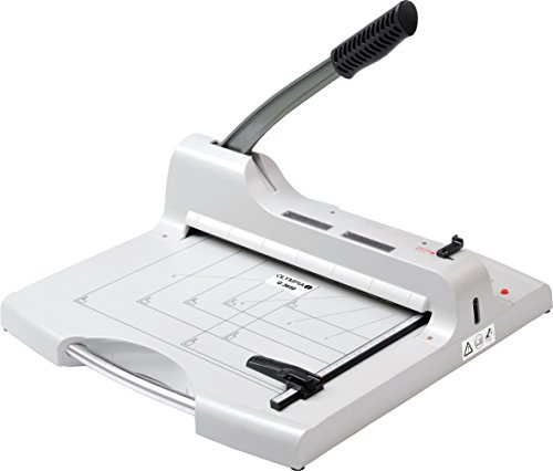 Olympia G 3650 Profi Stapelschneider Papier (DIN A4, 50 Blatt, Laserschnittlicht, Gewerbliche Schneidemaschine aus Metall für Büro, Papierschneidemaschine mit Schnittschutz)