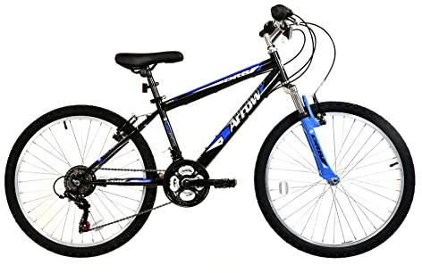 Dallingridge Arrow Boys Hardtail Mountain Bike, 24 Wheel - Back/Blue