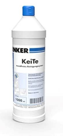 Linker Chemie KeiTe -tensidfreier Hochleistungsreiniger Edelstahl, Feinsteinzeug, Marmor 1 Liter Flasche | Reiniger | Hygiene | Reinigungsmittel | Reinigungschemie |