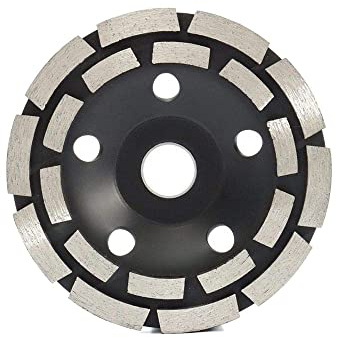 WABTU Disco Desbaste Hormigon Muela abrasiva de Diamante de 115/125/180mm, Forma de Cuenco, Copa de molienda, Herramientas de cerámica de Piedra de Granito de hormigón Disco Diamante