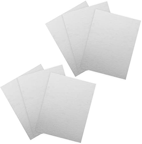 Milisten 6 Stücke Sublimation Metall Blätter Foto Rahmen Dekorative Hängen Für Hause