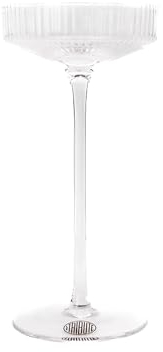 FRESH LE TRIBUTE GIN | Martini Gläser 4er Pack - 200ml | Perfekt für Martini, Cocktails und Mixgetränke