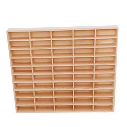 Harilla Holz-Spielzeugauto-Vitrine, Schrankhalter, multifunktionaler Aufbewahrungsschrank, Regal, Spielzeugauto-Organizer für Miniaturautos aus Druckguss