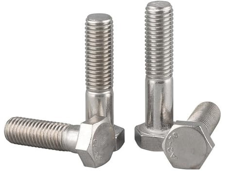 Sechskantschraube aus Edelstahl 304, Teilgewinde M14-M30, 1 Stk, M30x120mm