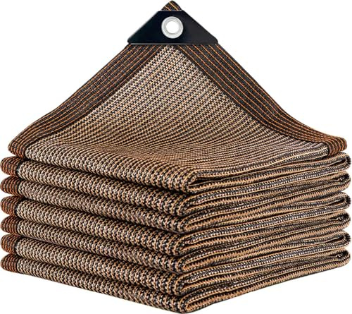 Filet d'ombrage 80%,Filet ombrage Exterieur,Toile pour pergola,Filet d'ombrage pour Toit de terrasse,Filet d'ombrage pour Serre,Jardin,pergola,poulailler,extérieur