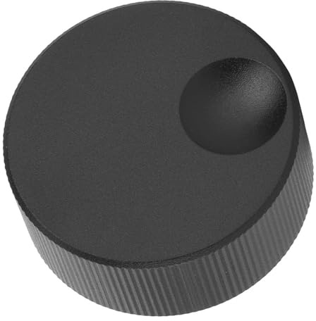 Jiawu Solid -aluminium Volymknapp Matt 6 Mm Potentiometer Tillbehör för Enkel Reglering Av Icke -spottande Struktur för Ljudentusiaster