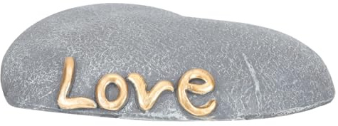 LOORGVEL Tombale pour Animaux Forme de Cœur Résistante à Eau Commémorative pour Jardin Mémorial Chien et Chat Ornement Funéraire pour Souvenir Animal de Compagnie