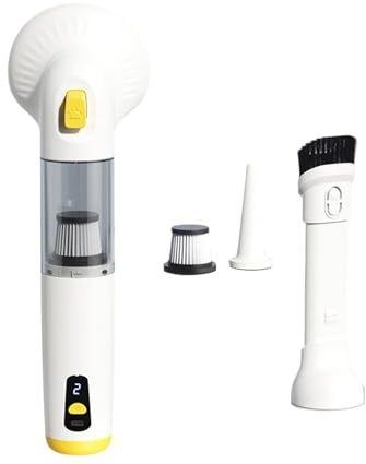 KAQNTUD Dispositif D'aspiration De Poils 'Animaux Portable avec Peigne en Acier Inoxydable Collecte Efficacement Les Fourrures Perdues Facile À Nettoyer pour Les Maisons Nettoyeurs De Poils 'Animaux