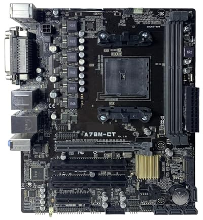 Placas Base Fit For ASUS A78M-CT Compatible con AMD A10-5800K, A10-6800K, 7700K, A6-5400K, A6-7400K, A8-6600K, CPU DDR3 de 2400 MHz, HDMI, A78