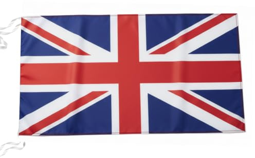 SwiftPick Home Bandiera Union Jack – 76 cm x 50 cm (2,5ft x 1,6ft) bandiera del Regno Unito – poliestere resistente, colori vivaci – perfetta per Coppa del Mondo, Euro, San Giorgio, Rugby, feste di