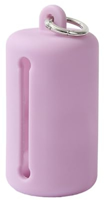 Hundavfallshållare – kompakt PVC-väska, läckagesäker påsdispenser, design med clips för att fästa, bärbar utomhusutrustning | 10x4,8x4,8cm 41g Vandring Resor Camping Trädgård Rengöringstillbehör