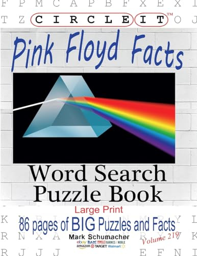 Circle It, Pink Floyd Facts, Word Search, Puzzle Book