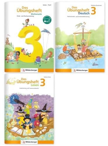 Sicher ins 4. Schuljahr – Paket: Rechnen – Schreiben – Lesen – Grammatik · Klasse 3: Wichtige Grundlagen des Stoffs der 3. Klasse wiederholen, um gut ins 4. Schuljahr zu starten.