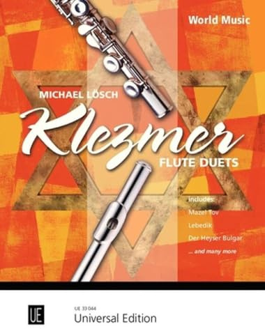 Klezmer Flute Duets --- 2 Flûtes traversières: Eine wertvolle Auswahl leichter bis mittelschwerer Bearbeitungen. für 2 Flöten. Spielpartitur.