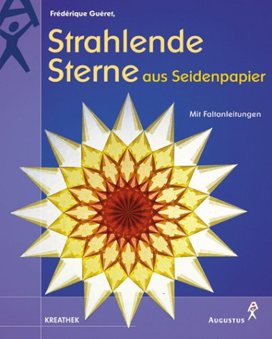 Strahlende Sterne aus Seidenpapier