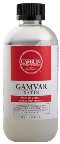 Gamblin Gamvar Pict Varnish 8.5 Oz Satin