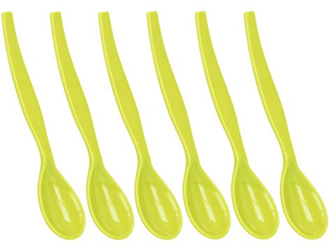 Metaltex Äggsked av plast, flerfärgad, 6 delar