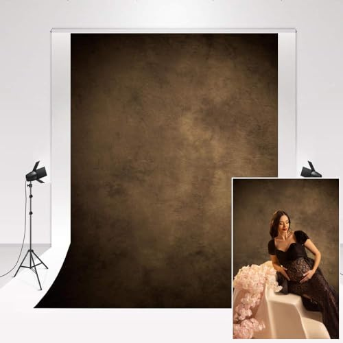 Kate Brown Foto Bakgrunder 2x3m Svart-brun Gradient Fotostudio Bakgrund Vintage Porträtt Fotografi Photo Booth Rekvisita personlig Bröllopsdekoration Bakgrund
