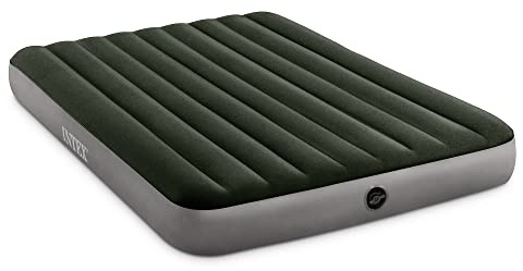 Intex 64109E Dura-Beam Standard Prestige Air Mattress - Fiber-Tech – Queen Size – 10in Bed Height – 600lb Weight Capacity – Pump Sold Separately
