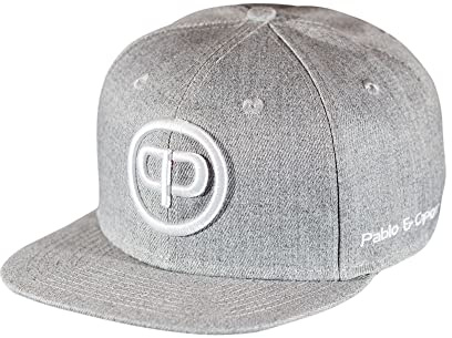 Pablo & Capone Snapback Cap - Grey & White 2.0