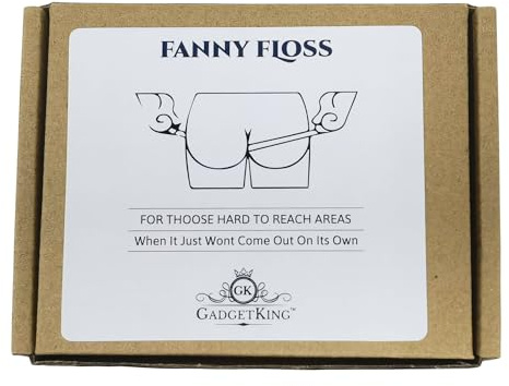 Fanny Floss Funny Rude Novelty Birthday Gift for Friend Joke Gift For Her Wife Girlfriend Funny Man Her Womens Ladies 40th 50th 50th Birthday Adult Christmas Stocking Filler Secret Santa Sister Boss