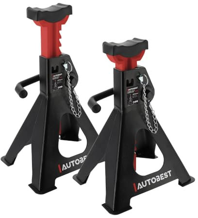 Autobest Jeu de Deux chandelles à crémaillère 3 tonnes