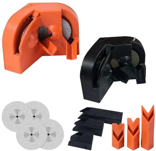 Yominerr Drill Bit Sharpener, Multipurpose Drill Bit Grinding Sharpener, Portable Grinding Blade Sharpening for All Bits