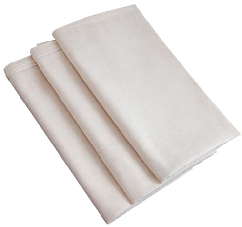 TOBBOMEY 3piezas Trapos De Cocina Estopilla Reutilizables Filtrante Profesional Para Yogur Estopillas De Hilo De Algodón Para Hacer Queso Artículos De Cocina