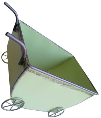 VIVIWI Chariot de fleurs moderne en métal pour intérieur, jardin, terrasse, balcon extérieur