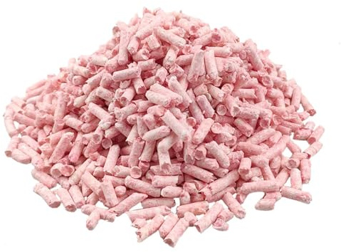 Kleintierstreu – Unterseite aus weichem Papier, hygienische Einheit | beseitigt Gerüche, Nistmaterial, Schutz von Pellets mit hoher Saugfähigkeit