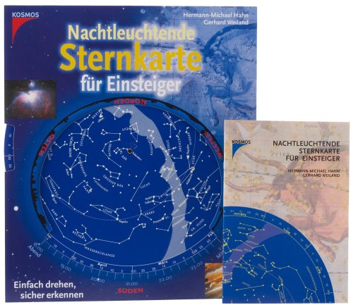 KOSMOS - Nachtleuchtende Sternkarte für Einsteiger