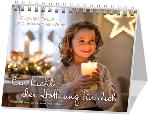 Ein Licht der Hoffnung für dich: Advents-Aufstell-Kalender