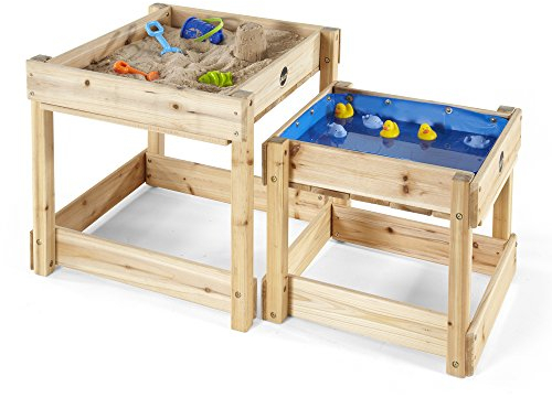 Plum 25074 Products Sandy-Bay-Holz-Sandkasten und Wasser-Tisch
