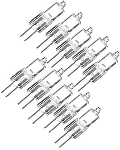 10 Stück Halogenlampe G4 20W 12V Warmweiß
