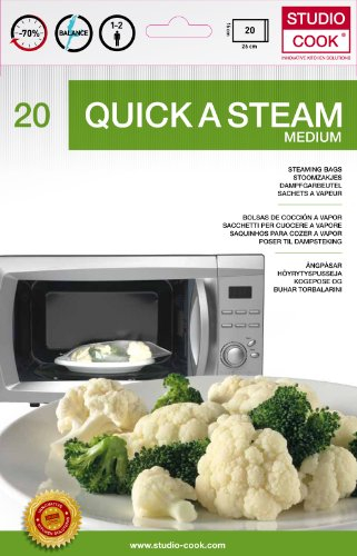 Studio Cook Dampfgarbeutel Medium - 20 Stück - 16 x 26 cm