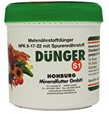 S1 Mehrnährstoffdünger NPK 6-17-22 Universaldünger 250g