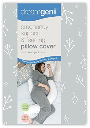 Dreamgenii Bezug Schwangerschaft Unterstützung und Feeding Kissen Cover