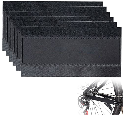 LNJBABAO 6 unids Gear Chainstay Protector de cadena de marco de bicicleta Protector de cadena para bicicleta de montaña Ciclismo marco de bicicleta