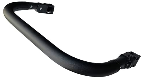 Brogtorl Barra de parachoques para accesorios de cochecito de bebé, protectores de manos, reposabrazos de piel sintética antiarañazos compatible con el cochecito Cybex Libelle