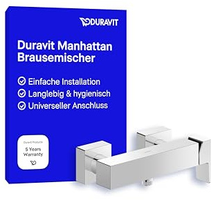Duravit MH423000010 Manhattan duscharmatur, krom