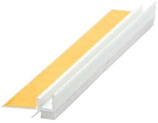 30x Handelskönig Anputzleiste mit Lippe 6 mm je 200 cm = 60 lfdm Anputzleiste mit Schutzlippe Laibungsprofil Leiste Putzleiste