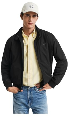 GANT LIGHTWEIGHT HARRINGTON JACKA, svart, 5XL