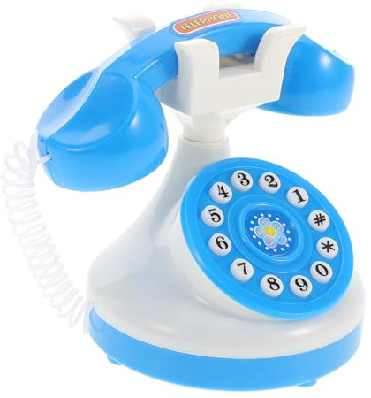 ORFOFE Spielzeugtelefon aus Kunststoff für Kinder Kompaktes und Tragbares Design Fördert Kommunikation Beim Spielen für Szenenspiele und Spielzeit Zufällige Farbe