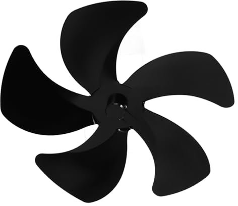 TOKIDNY Wood Stove Blower Fan Fireplace Fan Aluminum Material for Wood Burning Stove Fireplace Camping and Home Use