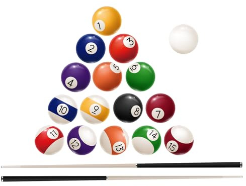 PLIGREAT Coloful Billard Wandtattoos, lebensechte Bälle Wandaufkleber Peel and Stick Vinyl Billardtisch Kunst Dekor für Spielzimmer Schlafzimmer Kinderzimmer Wohnen Zuhause Innendekoration, 90x30cm