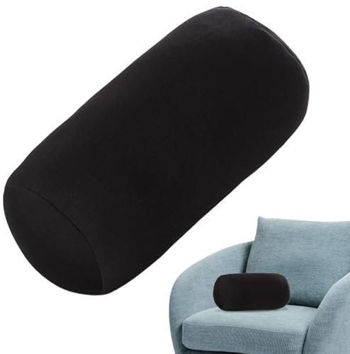 Oreiller Cervicales Microbilles, Oreiller Cylindrique Couleur Microbille, Rouleau Coussin Doux Confortable, Coussin De Soutien Cou Ou Dos Pour Voyage Avion Voiture Chaise Longue Maison Sommeil